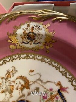 VERY RARE Royal Collection Fine Bone China Great Exhibition 1851 Plate The Crown