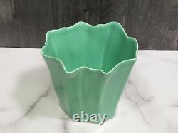 VERY RARE Royal Copenhagen Ole Kortzau Green Natura Vase 5