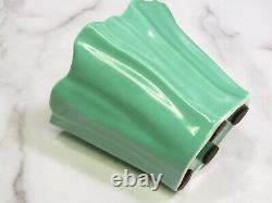 VERY RARE Royal Copenhagen Ole Kortzau Green Natura Vase 5