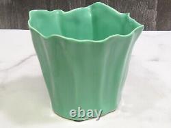 VERY RARE Royal Copenhagen Ole Kortzau Green Natura Vase 5