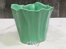 VERY RARE Royal Copenhagen Ole Kortzau Green Natura Vase 5