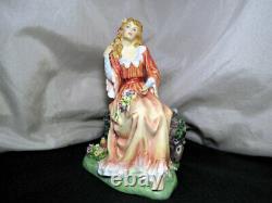 VERY RARE Royal Doulton Figurine Ophelia HN3674 Limited Edition Shakespearean
