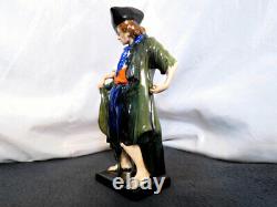 VERY RARE Royal Doulton Figurine The Beggar HN526 Beggar's Opera GREAT COLOR