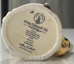 VERY RARE Royal Doulton King Edward VII D6923 Character Jug RDICC LIMITED EDN