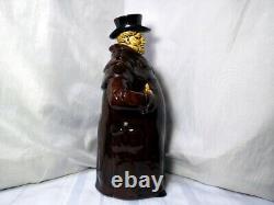 VERY RARE Royal Doulton Kingsware Modelled Head COACHMAN Whiskey Decanter 10