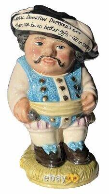 VERY RARE Royal Doulton Mansion House Dwarf Son D7135 Toby Jug LIMITED EDITION