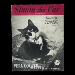 VERY RARE Simon The Cat (HMS Amethyst) Royal Navy, Yangtse Incident, WWII, China