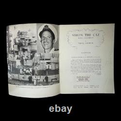 VERY RARE Simon The Cat (HMS Amethyst) Royal Navy, Yangtse Incident, WWII, China