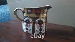 VERY RARE TO FIND'Unique Variation Version' Royal Crown Derby 1128 SGB Milk Jug