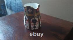 VERY RARE TO FIND'Unique Variation Version' Royal Crown Derby 1128 SGB Milk Jug