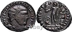 VERY RARE Title and Portrait of CONSTANTINE the GREAT Radiate Ancient Roman Coin