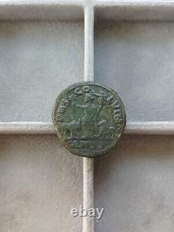 VERY RARE Type Fine Roman Empire TRAJAN DECIUS Sestertius Viminacium 30mm/17,6gr