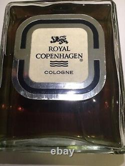 VERY RARE VINTAGE Huge Bottle Royal Copenhagen Cologne Splash 16 oz 480 Ml