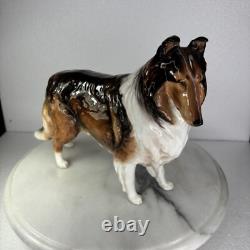 VERY RARE Vintage Royal Doulton HN1057 Large Standing Collie Dog Figurine 10