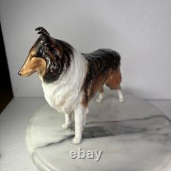 VERY RARE Vintage Royal Doulton HN1057 Large Standing Collie Dog Figurine 10