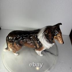 VERY RARE Vintage Royal Doulton HN1057 Large Standing Collie Dog Figurine 10