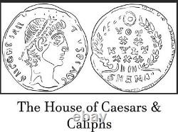 VERY RARE Well Centered and Nice Constantine I Ostia Legionary SPQR Roman Coin