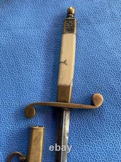 VERY RARE! Zlatoust N-II Imperial Russian Navy Officer's dirk M1914 Naval dagger