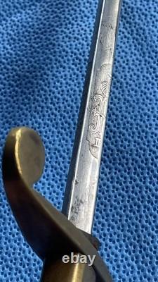 VERY RARE! Zlatoust N-II Imperial Russian Navy Officer's dirk M1914 Naval dagger