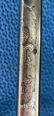VERY RARE! Zlatoust N-II Imperial Russian Navy Officer's dirk M1914 Naval dagger