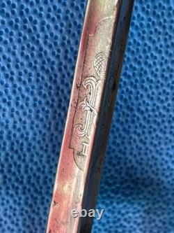 VERY RARE! Zlatoust N-II Imperial Russian Navy Officer's dirk M1914 Naval dagger