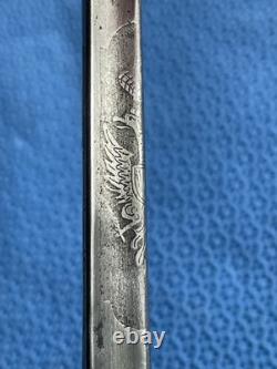 VERY RARE! Zlatoust N-II Imperial Russian Navy Officer's dirk M1914 Naval dagger