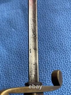 VERY RARE! Zlatoust N-II Imperial Russian Navy Officer's dirk M1914 Naval dagger
