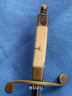 VERY RARE! Zlatoust N-II Imperial Russian Navy Officer's dirk M1914 Naval dagger