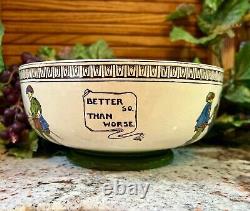 VERY RAREROYAL DOULTON THREE MUSKETEERS CHARLES NOKE FRUIT BOWL1920's #D3051