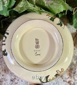 VERY RAREROYAL DOULTON THREE MUSKETEERS CHARLES NOKE FRUIT BOWL1920's #D3051