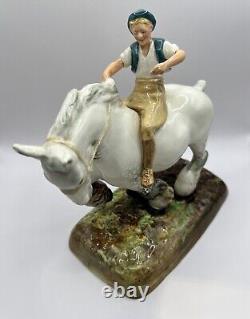 VERY Rare 1930's ROYAL DOULTON HN2520 Figurine THE FARMER'S BOY Retired 1960