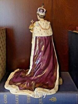 VERY Rare LE Royal Doulton HM Queen Elizabeth II Figurine HN3436, HN 3436