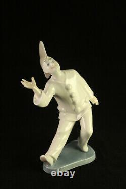VERY Rare Royal Copenhagen 486 Pierrot Clown Porcelain Figurine Tivoli B&G 2353