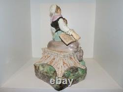 VERY rare and large Royal Copenhagen Overglaze figurine