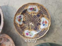 VIENNA, WIEN, ANTIQUE PLATE VERY RARE. ROYAL PORCELAIN FACTORY 25,5cm 18.th Cent