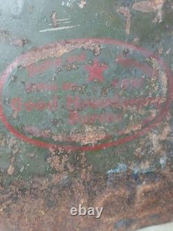 VINTAGE RC ROYAL CROWN COLA 15 ADVERTISING Embossed Metal Sign VERY SCARCE RARE