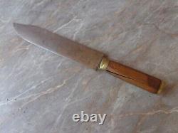VTG VERY RARE 19th OLD ANTIQUE IMPERIAL RUSSIAN RUSSIA KNIFE MARKED ZAVYALOV