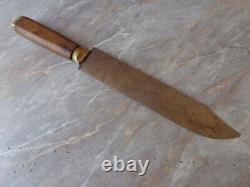 VTG VERY RARE 19th OLD ANTIQUE IMPERIAL RUSSIAN RUSSIA KNIFE MARKED ZAVYALOV