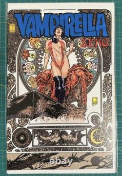 Vampirella Monthly Zero #0 Royal Blue Foil Edition 1994 NM/NM+ Limited Very RARE