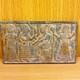 Very Old Near Eastern Stone Tile With Rare Royal Family Image