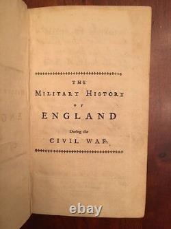 Very RARE 1759 Military History of GERMANY & ENGLAND, Royal Army King Charles I