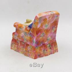 Very RARE 1952 Royal Doulton HN 2114 SLEEPYHEAD Girl in Chair 5 Figurine