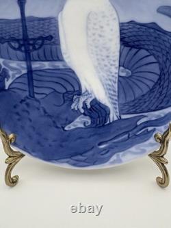 Very RARE Antique Royal Copenhagen Commemorative Plate Made 1898 #27 Of 2500