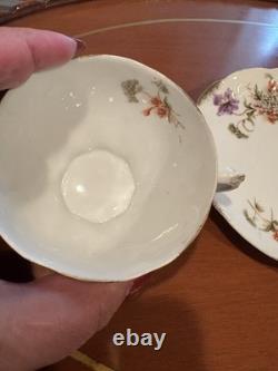 Very RARE BEAUTIFUL IMPERIAL RUSSIAN PORCELAIN Baranovka Gripari Set