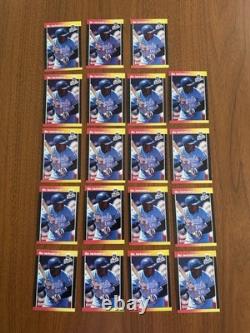 Very RARE! Bo Jackson Donruss 1989 #208 Royals collectors items! Errors- No Dot