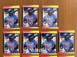 Very RARE! Bo Jackson Donruss 1989 #208 Royals collectors items! Errors- No Dot