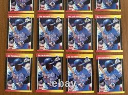 Very RARE! Bo Jackson Donruss 1989 #208 Royals collectors items! Errors- No Dot