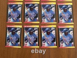 Very RARE! Bo Jackson Donruss 1989 #208 Royals collectors items! Errors- No Dot
