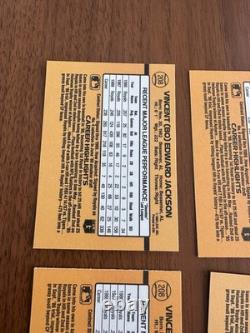 Very RARE! Bo Jackson Donruss 1989 #208 Royals collectors items! Errors- No Dot