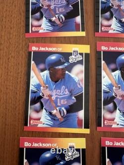 Very RARE! Bo Jackson Donruss 1989 #208 Royals collectors items! Errors- No Dot